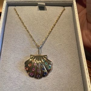 Brand New Brent Neale Medium Sapphire Necklace 18k 18” $7250